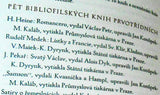 DRUHÁ SOUTĚŽ SPOLKU ČESKÝCH BIBLIOFILŮ NA TŘICET NEJKRÁSNĚJŠÍCH KNIH ZA ROK 1929.