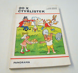 ŠTÍPLOVÁ, LJUBA; NĚMEČEK, JAROSLAV: 20 X ČTYŘLÍSTEK. - 1986.