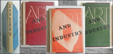 Art & Industry. 1948-1949. 24 issues.