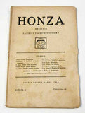 Honza. Měsíčník satyrický a humoristický. - Roč. II. 1921-1922.