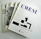 UMĚNÍ. Ročník XXXVI., č. 1 - 6 komplet. / 1988.