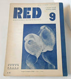 RED. Měsíčník pro moderní kulturu.  Roč. II. č. 9, květen 1929. Karel Teige: Mezinárodní soudobá architektura.