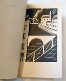 Teige - SUK; IVAN: LESY A ULICE. / 1920. 3 original linocuts by Karel Teige.