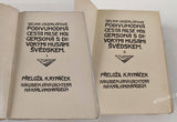 LAGERLÖFOVÁ, SELMA: PODIVUHODNÁ CESTA NILSE HOLGERSSONA S DIVOKÝMI HUSAMI ŠVÉDSKÉM. I. a II. díl. - (1913).