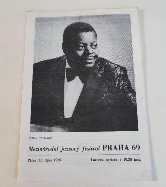Oskar Peterson - MEZINÁRODNÍ JAZZOVÝ FESTIVAL PRAHA 69.