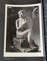 Štursa - 5 orig. fotografií Zdenko Feyfar. (výstava Jana Štursy, Mánes, 1950)
