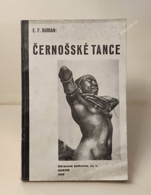 Teige - BURIAN; E. F.: ČERNOŠSKÉ TANCE. - 1929. Obálka KAREL TEIGE (anonymně).