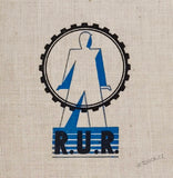 ČAPEK; KAREL: R.U.R. ROSSUM'S UNIVERSAL ROBOTS. - sešitové vydání, 1940.
