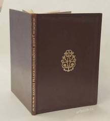 Dyrynk - FRANCE; ANATOLE: MÍSTODRŽITEL JUDSKÝ. - 1923. kožená vazba BROUSEK. PREISSIG;