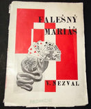 NEZVAL; VÍTĚZSLAV: FALEŠNÝ MARIÁŠ. - 1925. 1. vyd., obálka ŠTYRSKÝ & TOYEN.