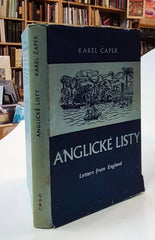 ČAPEK, KAREL: ANGLICKÉ LISTY. Letters from England. London, 1951. - exil.