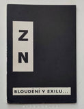 Němeček, Zdeněk: Bloudění v exilu. - Švédsko, 1958, exil.
