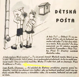 "Malé noviny" Měsíčník firmy Baťa. Září, 1938. -  propagační časopis, hračky, boty, osvěta.