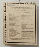 Toyen - JEŽEK; JAROSLAV: TISÍC A JEDEN SEN. - 1933. Podpisy Ježek, Voskovec a Werich.