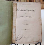 Nietzsche, Friedrich. Gedichte und Sprüche. - 1901.