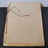 HALAS; FRANTIŠEK: TORSO NADĚJE. - 1944. Protektorátní samizdat; podpis autora s datem 14.12. 1944.