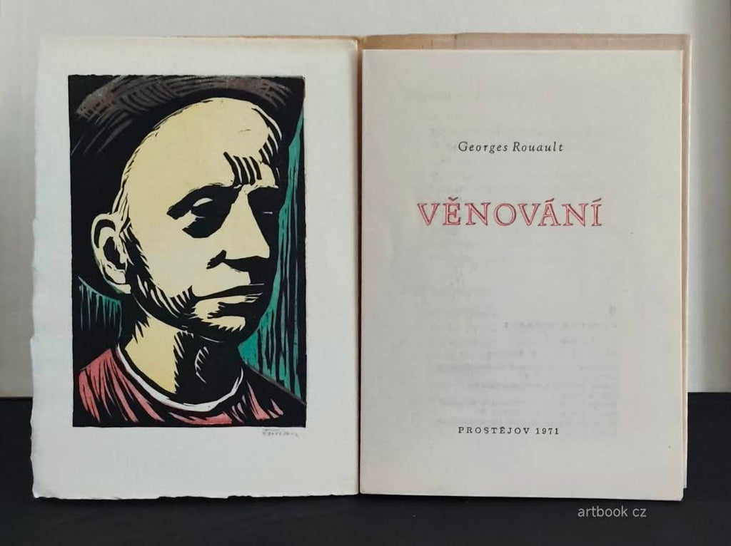 ROUAULT, GEORGES: VĚNOVÁNÍ. Dřevoryt MICHAEL FLORIAN, sign. - 1971.