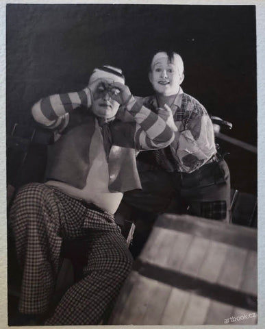 JIŘÍ VOSKOVEC JAN WERICH. RUB A LÍC. 1936.