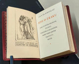 BLAHOSLAV; JAN: SPIS O ZRAKU. - 1928. Špalíček sv. IV. Il. a celokožená vazba FR. BÍLEK.
