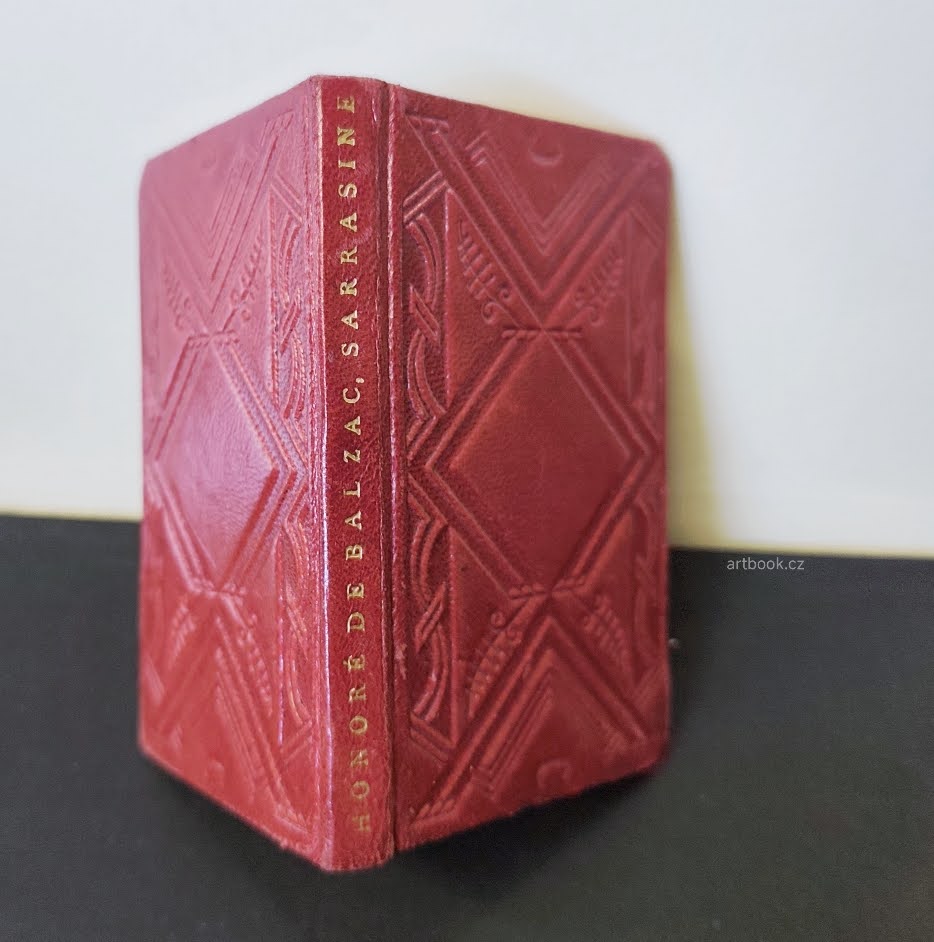 BALZAC, H. de: SARRASINE. - 1922.
