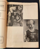 Voskovec a Werich - LOKÁLNÍ PATRIOT. 1937. Roč. X. č. 1., noviny Osvobozeného divadla.