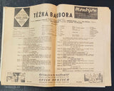 Voskovec a Werich - LOKÁLNÍ PATRIOT. 1937. Roč. X. č. 1., noviny Osvobozeného divadla.