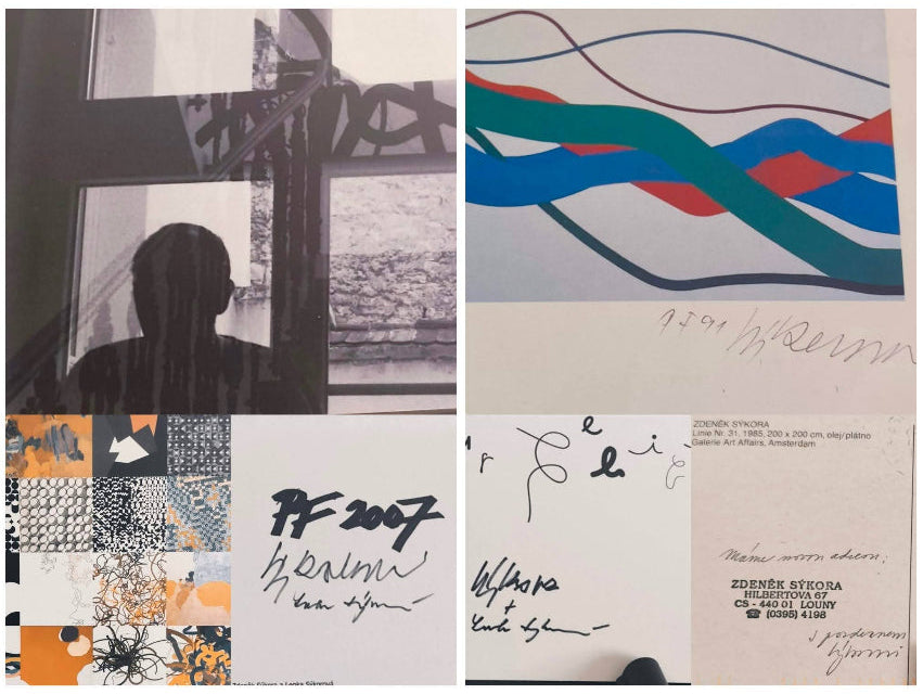 ZDENĚK SÝKORA -6x PF + pohlednice.