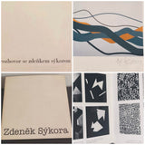 Vítek Čapek. Rozhovor se Zdeňkem Sýkorou. - 1986. + katalog a pozvánka s podpisem.