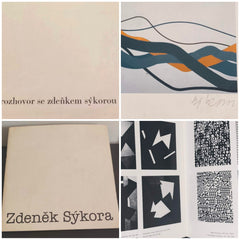 Vítek Čapek. Rozhovor se Zdeňkem Sýkorou. - 1986. + katalog a pozvánka s podpisem.