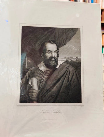 GALILEO GALILEI - ocelorytina, ca. 1846.