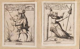 (Custos, Dominicus) Songes Drolatiques Allemands. (1592-1600).