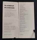 Jiří Voskovec a Jan Werich: Slaměný klobouk. Divadelní program. - 1978.