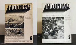 PROGRAM. Čtrnáctideník pro kulturní politiku a umění. Roč. I., č.. 2-6. 1945/46