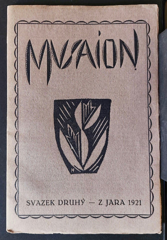 MUSAION. Sborník pro moderní umění. Sv. II. 1921.