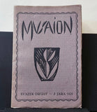 MUSAION. Sborník pro moderní umění. Sv. II. 1921.