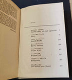 Bohumil Hrabal, Josef Škvorecký, Milan Kundera, Ivan Klíma, František Hrubín - 5 podpisů v knize.
