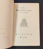 SOVA; ANTONÍN: BÁSNÍKOVO JARO. - 1921. Podpis autora. Obálka; JAN ZRZAVÝ.
