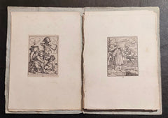 Holbeins Todtentanz. 11 litografií. - 1832. Tanec smrti.