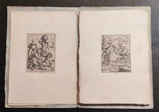 Holbeins Todtentanz. 11 litografií. - 1832. Tanec smrti.