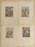 Holbeins Todtentanz. 11 litografií. - 1832. Tanec smrti.
