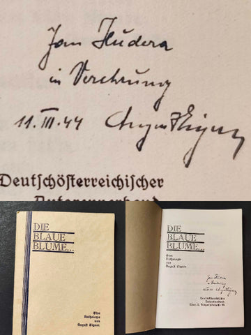 Eigner, August: Die Blaue Blume... (1928)