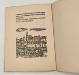 Moravec, 2 kolor. lino. - BRATRU JANU ŽIŽKOVI Z KALICHU, SPRÁVCI LIDU TÁBORSKÉHO, V NADĚJI BOŽÍ. 1936.