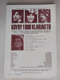 SEMAFOR. KDYBY TISÍC KLARINETŮ. Program divadla Semafor. - 1980.
