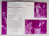 Josef Zíma; Jaroslava Adamová - VÍTĚZSLAV NEZVAL: MILENCI Z KIOSKU. - Divadlo ABC 1959.