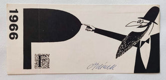 Oldřich Jelínek. PF 1966, sign. 105x230
