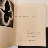 Za Otokarem Březinou. Vilém Závada, Jaroslav Benda. Rudolf Kremlička. - 1929.