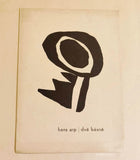 Kundera, Ludvík - HANS ARP: DVĚ BÁSNĚ. / 1961.