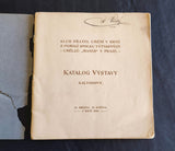 Souborná výstava Al. Kalvody od 26. března do 15. května. Brno 1904. Klub přátel umění.