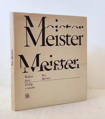Pan Meister. Dialog o románu / Walter Jens. - typografie Oldřich Hlavsa. 1967.