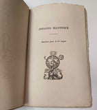 Papus: Ce que doit savoir un Maître Maçon.  - 1910.